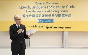Welcoming speech and introduction by Professor Thomas Klee, Head of the Division of Speech & Hearing Sciences